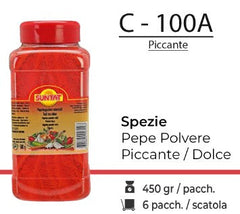 SPEZIE PEPE POLVERE PICCANTE 450GR C - 100A