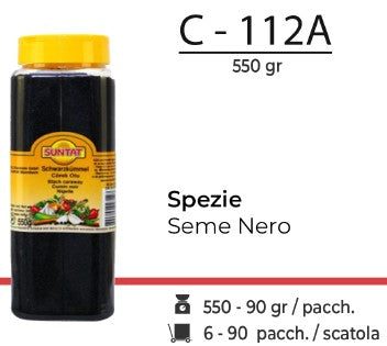 SPEZIE SEME NERO 550GR C - 112A
