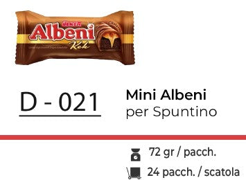 MINI ALBENI PER SPUNTINO 72GR D - 021